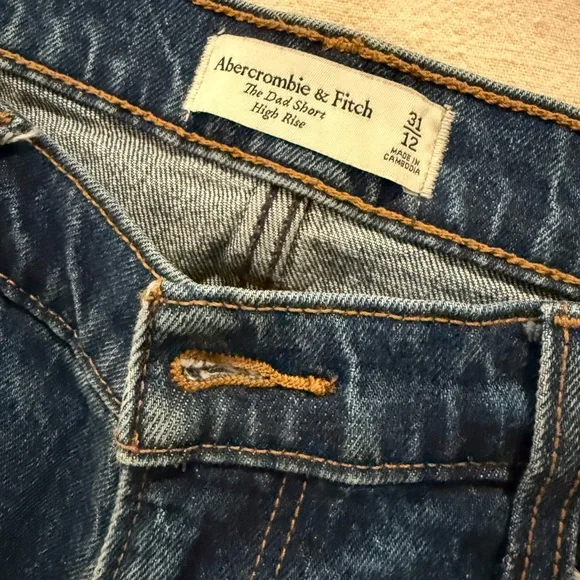 The Dad High Rise Denim Shorts - Picture 2 of 3